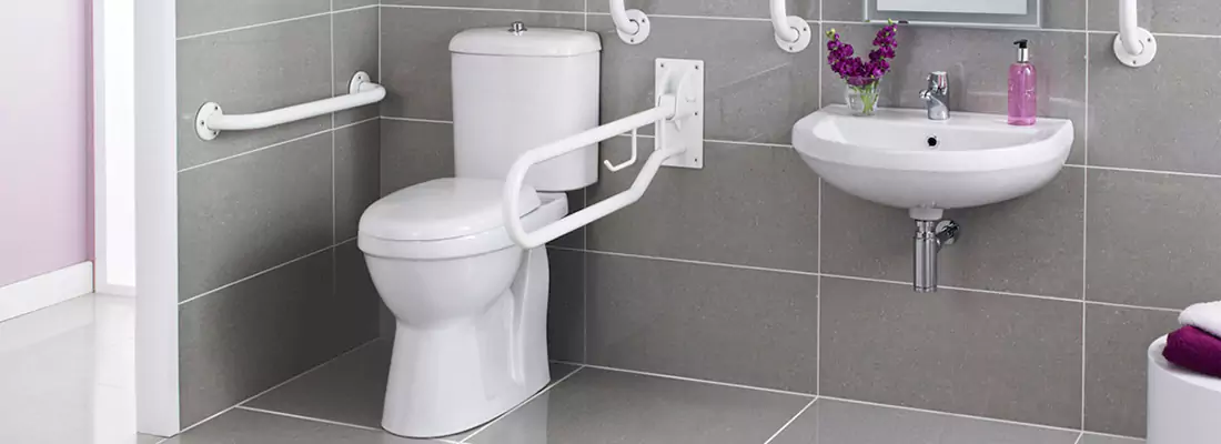 Modern Handicap Bathroom Solutions with Safety Features in Brandon, FL