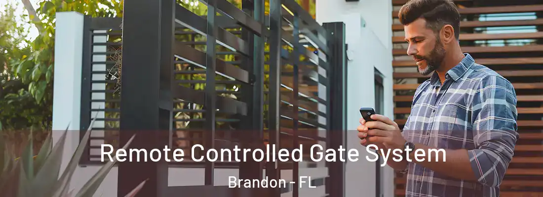 Remote Controlled Gate System Brandon - FL